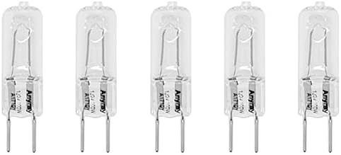 Anyray 5-Bulbs G8 100W 100 watts Halogen Bi-Pin Bulbo, JCD tipo 120 volts, base G8