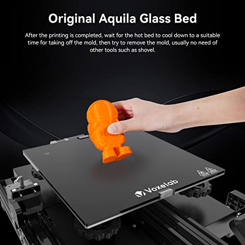 Voxelab Original Glass Bed Atualizou a superfície de construção de placas de vidro temperada 3D, plataforma de impressora