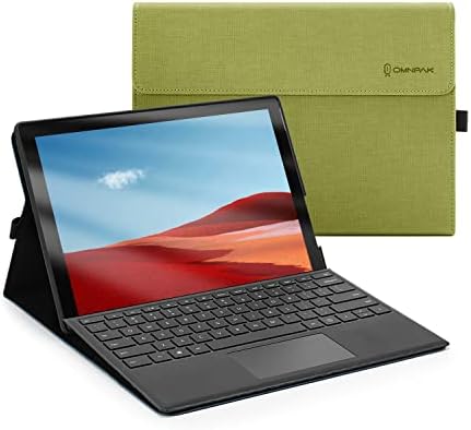 Omnpak Case e tampas para 13 polegadas Novo Surface Pro X, Compatível com tampa de casca leve de ângulo múltiplo Compatível