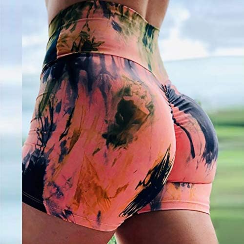 Shorts de tênis atléticos para mulheres com cintura alta barriga de controle de barriga confortável