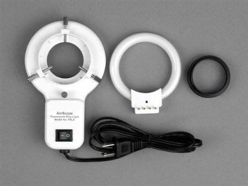 AmScope SM-6TZ-FRL-M Digital Professional Trinocular Stereo Zoom Microscope, WH10x Eyepieces, 3.5X-90X Magnification, 0.7X-4.5X