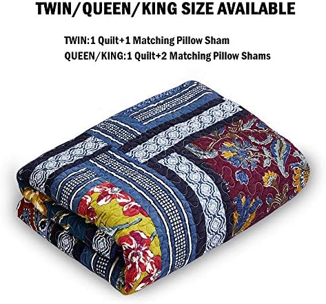 Decmay Quilt King tamanho algodão colchas king size size colcha