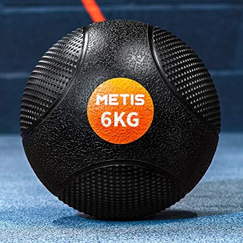 Bolas de medicina - 2 libras a 22 libras | Fitness Home e Gym Slam Balls - Acabamento de borracha texturizado de alta