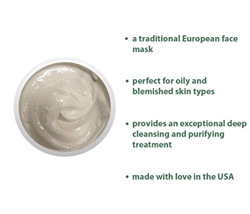 Raya Blemish Control Masque | Máscara de tratamento facial europeu para pele oleosa e quebrada | Ajuda a acalmar as inflamações e minimizar os poros