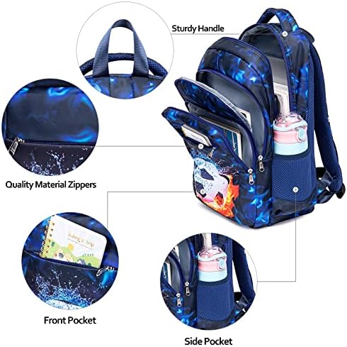 Mochila Ledaou para Bolsas de Bolsas para Meninas Adolescentes Crianças Backpack Set School com lancheira e caixa de lápis