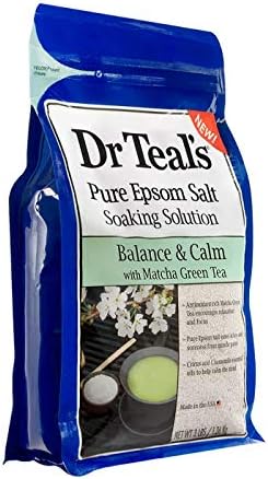 Dr. Teal Epsom Salt Bath Bath Pack, Restauração e Reabastecer com Pink Himalaia e Balance & Calm com Matcha Green Tea