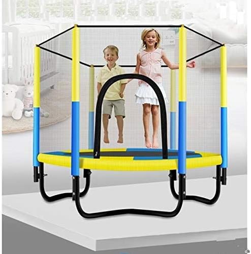 YFDM ao ar livre de trampolim infantil de infantil com gabinete de segurança e mola, atividades internas externas Trampoline Fitness