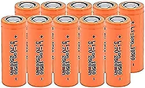 ASTC AA Baterias de lítio 3.7V2500MAH18500LIONIONBATTERY, RechargableForPowerBankMechanicalModScooterLedLamPoPowerTool10pcs
