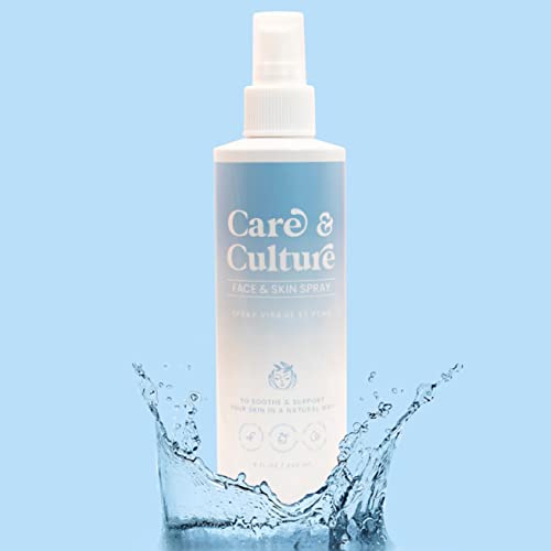 Cuidado e cultura -spray de face e pele -Mista -Toda solução hipoclorosa natural -hidrata -Soothes -Hidrata….