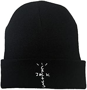 Tuotuodi cactus jack bordado chapéus de malha unissex adulto adulto hip-hop hap hat man women winter ao ar livre gorro