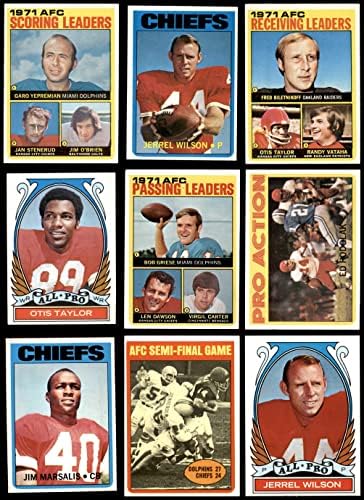 1972 Topps Kansas City Chiefs Set Set Kansas City Chiefs EX/MT+ Chiefs