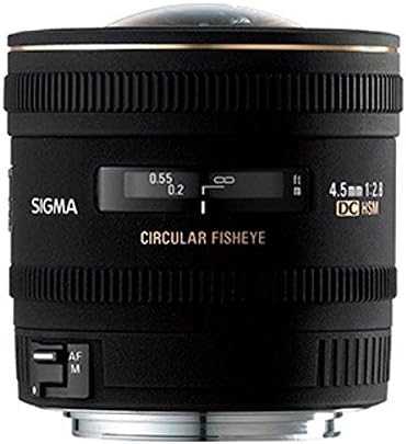 Sigma 4,5 mm f/2.8 Ex DC HSM Circular Fisheye Lente para câmeras Pentax Digital SLR