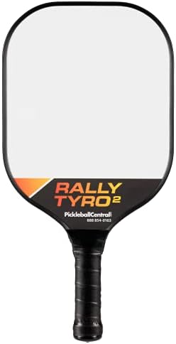 Rally Pickleball Rally Tyro 2 Pickleball Patdle Paddle Composite Core de favo de mel e fibra de vidro | Rapa ou pickleball conjuntos com bolas