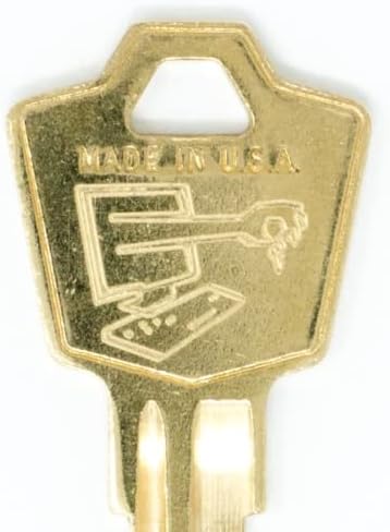 Chaves de substituição do armário de arquivo 210E: 2 chaves
