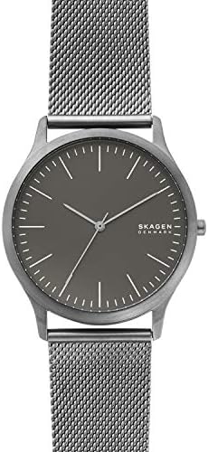 Relógio de quartzo de aço inoxidável minimalista de Skagen Men