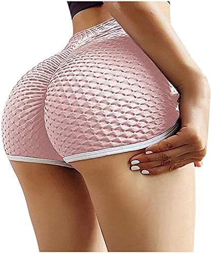 Shorts de ioga para mulheres booty lift butgings perneiras altas cintura famosas perneiras calças curtas plus size