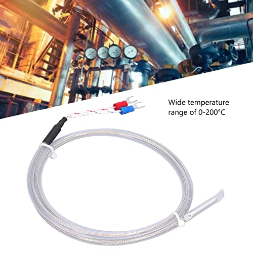 Sonda de sensor de temperatura PT100, ptfe protetora ácido e ácido e alcalina resistente a alta precisão K Termopara de bomparel