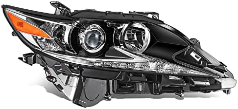 [Modelo de halogênio] LED Projector DRL farol Lâmpada compatível com Lexus ES300H ES350 -2018, lado direito de passageiros,