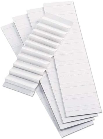 Pendaflex: inserções em branco para pendurar pastas de arquivo, 1/5 guia, 2in, branco, 100/pack -: - vendido como 1 pk