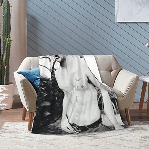 Johnny Knoxville Blanket Ultra-Soft Micro Fleece Blanket para Couch Bed Car Warm Throw Planta adequado para toda a temporada
