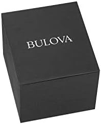 Bulova Men's Classic Surveyor de 2 mãos de dia/data relógio de quartzo, mãos luminosas, 39mm