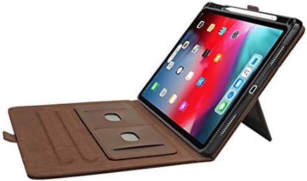 Guoshu Tablet PC Bag Xingchen Horizontal Flip Double Holder Cheather Case para iPad Pro 12,9 polegadas, com slots de cartão
