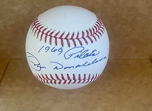 John Donaldson 1969 Pilots assinou o Auto M.L. Baseball BAS AUTENNICADO