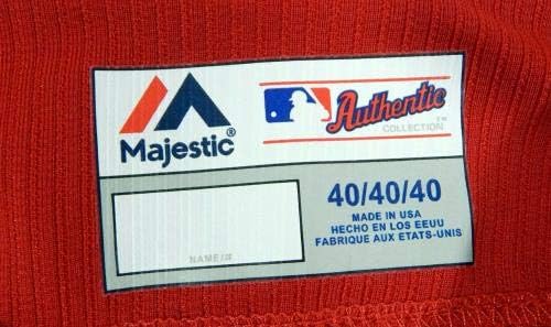 2014-15 St. Louis Cardinals Blank # Jogo emitido Red Jersey BP 40 STLC0432 - Jogo usada MLB Jerseys