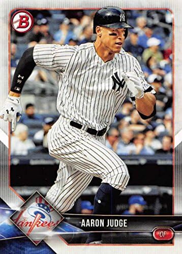 2018 Bowman 24 Aaron Juiz New York Yankees Baseball Card