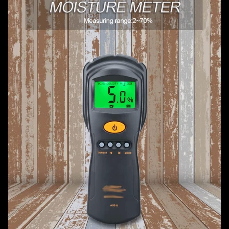 N/um higrômetro digital Medidor de umidade para madeira/papelão testador de umidade de madeira rápida e precisa Medição