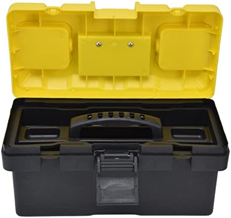 Caixa de ferramentas, caixa de ferramentas de armazenamento plástico componente portátil de grande espaço SK -1159a - 15 14,17 x