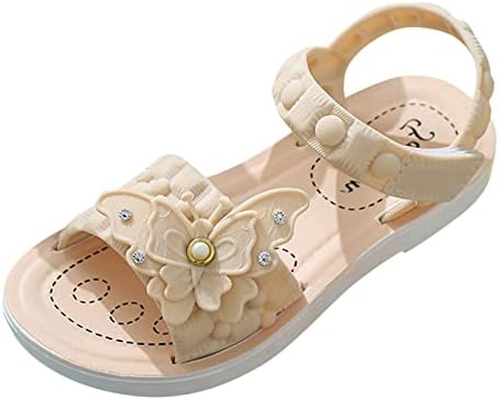 Sandálias infantis sapatos planos macios moda confortável arco impermeável à prova d'água bebê sandals de princesas