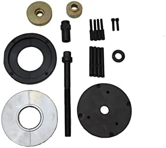 INTBUYY 20pcs Rololing de rolamento de rolamento de roda conjunto de ferramentas de ferramentas Remoção Remoção de mecânica automotiva kit de ferramentas para serviços pesados ​​rolamentos com estojo 82mm