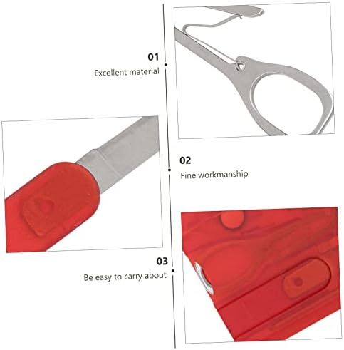 Campo de aço para masculas de villones 3 PCs para cortadores vermelhos ferramentas de dobramento de crédito de tenda de tendas