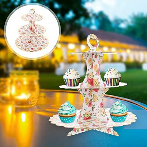 1PC Creative Wedding Cake Stand Stand Practical Cupcake Stand Rack Stand Stand para decorações de casa/parede/sala