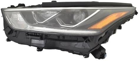 GO -Partes - Para 2020-2021 Toyota Highlander Headlight Conjunto da frente - Substituição esquerda TO2502294C TO25022294C