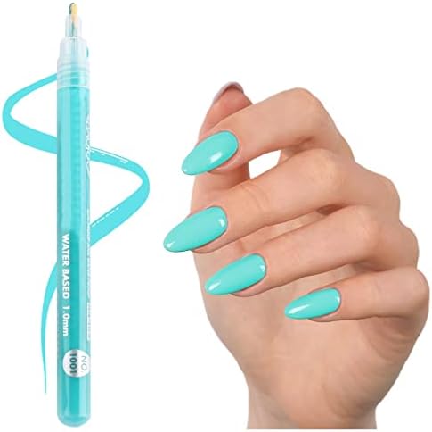Envoltórios de dedo para técnicos de unhas canetas de unha 12 cores canetas de tinta acrílica canetas de unha de