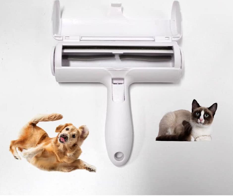 Escova de rolo de animais Uso para cães/gatos/móveis/veículos/roupas/carpete/fácil de limpar
