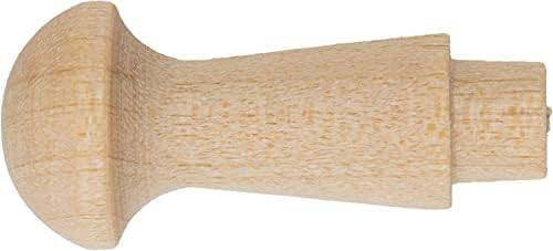 Micro Shaker Birch PEGS | 1-1/8 x 7/16 | Pacote de 20 | PEGs de madeira para pendurar | Casaco pinos de rack | UA-36-BWSP