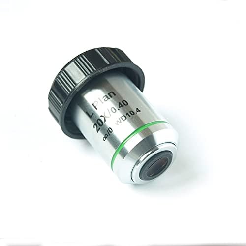 Acessórios para microscópio 5x Lente objetiva do Plano de Infinito Achromático para consumíveis de laboratório de microscópio metalúrgico