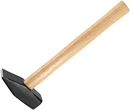 Ningwaan 2 PCs 3 libras Cross Peen Hammer, martelo de Blacksmith de 3 lb com alça de madeira, martelo de cross pein pesado para