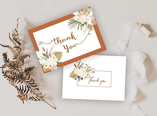 Cartões de agradecimento da SUPHOUSE com envelopes, cartões de agradecimento para pequenas empresas, chá de bebê