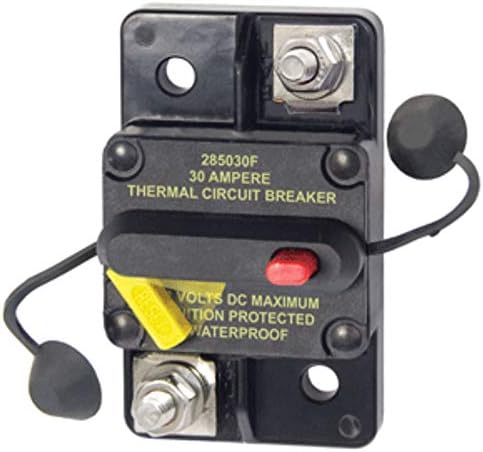 7 Black funcional mar azul 7181 30 AMP Breaker Surface Mount 285 Series