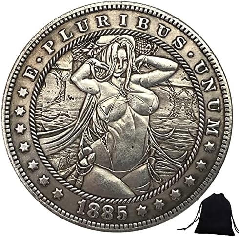 Sexy Perfect Girl Sketch Hobo Níquel Crilhão Gift - Coleção criativa Colete comemorativo Toy - Funny Challenge Coin Pocket Gift