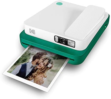 Câmera instantânea digital clássica do Kodak Smile com Bluetooth com 10 pacote de 3,5x4,25 polegadas premium de papel de