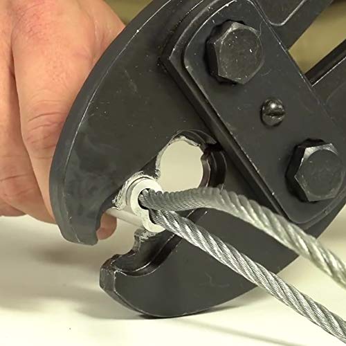 Higood Aluminium Crinping Loop Sleeve para cabo de aço e cabo de 1/8 de diâmetro