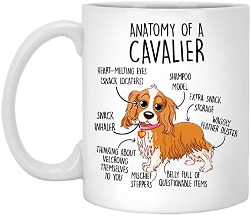 Greenstar Presente Cavalier King Charles Spaniel Coffee Caneca, Cavalier Rei Charles Spaniel Presente, amante de cães,