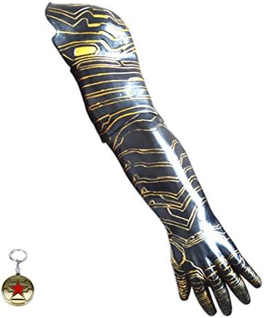 UCOSBROS Super Hero Soldier Arm Porps Latex Products for Halloween Cospaly Party Supplies