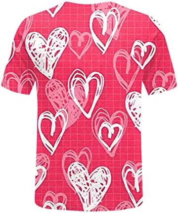 Mulheres amam o coração do coração camisa dos namorados, camisa gráfica do coração, impressão, impressão de moletom casual