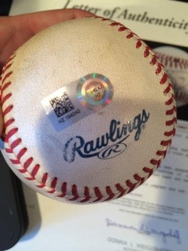 Nick Castellanos RBI Single 4/2014-rare assinado MLB/JSA Full Letter-Tigers Roy-MLB Game autografado Usado Baseballs